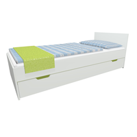 Dětská postel se šuplíkem - MODERN 200x90 cm - zelená