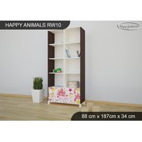 Dětský úložný regál - PRINCESS - TYP 10 - VYSOKÝ