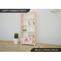 Dětský úložný regál - PRINCESS - TYP 10 - VYSOKÝ