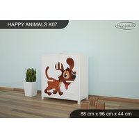Dětská komoda ZVÍŘECÍ PARTA - TYP 7