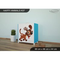 Dětská komoda ZVÍŘECÍ PARTA - TYP 7