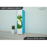 Dětská skříň ZVÍŘECÍ PARTA - TYP 2A
