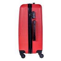 Cestovní kufr MILANO - červený
