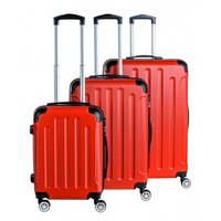 Cestovní kufry BERLIN - červené