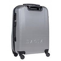Cestovní kufr MILANO - stříbrný