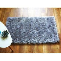 Kusový koberec Shaggy MAX mussy - tmavě modrý