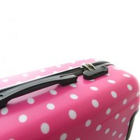 Cestovní kufr PUNTÍKY RŮŽOVÉ HIT