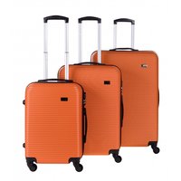 Cestovní kufry GENEVA - oranžové