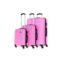 Cestovní kufry GENEVA - růžové