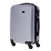 Cestovní kufry GENEVA - stříbrné