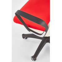 Dětská otočná židle JUMBO bíločervená