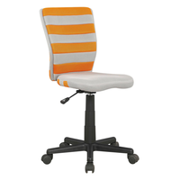 Dětská otočná židle FUEGO oranžovošedá