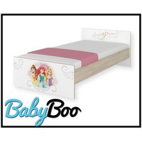 Dětská postel MAX bez šuplíku Disney - PRINCEZNY 160x80 cm