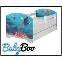 Dětská postel bez šuplíku Disney - HLEDÁ SE NEMO 160x80 cm