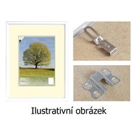 Plastový rám na puzzle 59,4x42 cm A2 - bílý