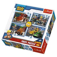 TREFL Puzzle Bořek stavitel 4v1 (35,48,54,70 dílků)