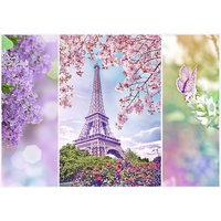 Puzzle Romantic: Jaro v Paříži - 1000 dílků