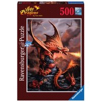 Puzzle Ohnivý drak - 500 dílků