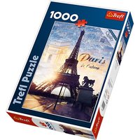 Puzzle Paříž za úsvitu - 1000 dílků