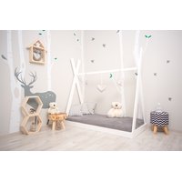 Dětská postel z masivu DOMEČEK TÝPÍ APACHE 120x60 cm