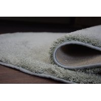 Kulatý koberec SHAGGY MINI - zelený, průměr 80 cm
