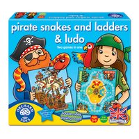 Společenská hra Pirátské žebříky a hadi & pirátské Člověče nezlob se!