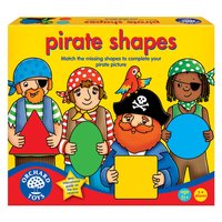 Společenská hra Učte se tvary s piráty