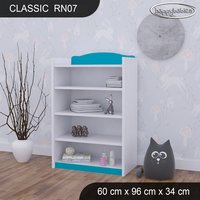 Dětský regál nízký CLASSIC - TYP 7