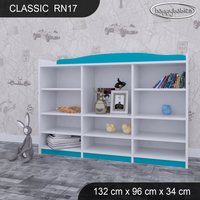 Dětský regál nízký CLASSIC - TYP 17