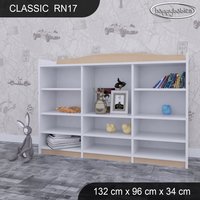 Dětský regál nízký CLASSIC - TYP 17