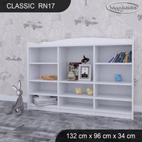 Dětský regál nízký CLASSIC - TYP 17