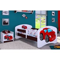 Dětská postel bez šuplíku 140x70cm RED CAR