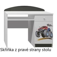 Psací stůl MONSTER TRUCK - TYP A