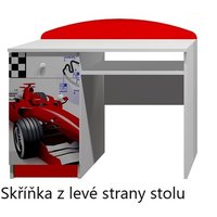 Psací stůl ČERVENÁ FORMULE - TYP A