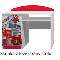 Psací stůl POŽÁRNICKÉ AUTO - TYP A