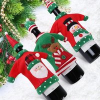 Vánoční svetřík na láhev