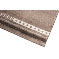 Moderní kusový koberec MAROKO - CENTER STAR tmavě béžový L916A
