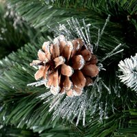 Vánoční stromek - diamantová borovice na dřevěném kmeni 180 cm
