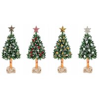 Vánoční stromek - diamantová borovice na dřevěném kmeni 180 cm