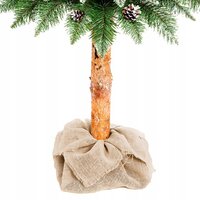 Vánoční stromek - diamantová borovice s jeřabinou 160 cm