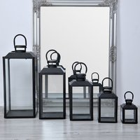 Černé lucerny - 5 kusů