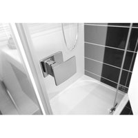 Sprchové dveře, Fantasy, 100x190 cm, chrom ALU, sklo Čiré, L/P universální provedení