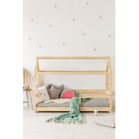 Dětská postel z masivu DOMEČEK - TYP B 190x80 cm