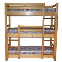 Dětská třípatrová postel TRIO 190x80 cm + matrace ZDARMA!