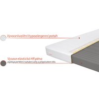 Pěnová matrace LIVE 200x90x14 cm - HR pěna se zvýšenou hustotou