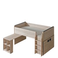Dětská vyvýšená postel GAME G15 200x90 cm se stolem a skříní