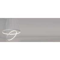 Stropní LED svítidlo VEGAS - kruhy 20+40 cm