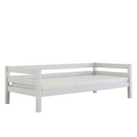 Dětská postel z MASIVU BUK - NINA 200x90cm - bílá