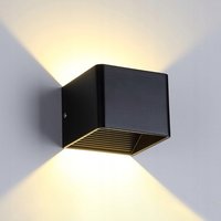 Nástěnné LED svítidlo CUBE - černé