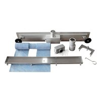 Sprchový žlab MAXMAX Rea GREEK 50 - 100 cm